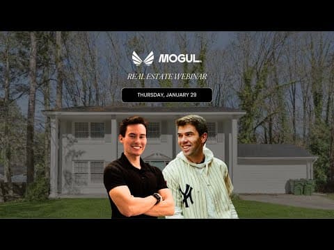 mogul January Real Estate Webinar