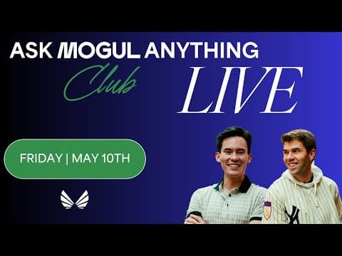 mogul Live! Big real estate investment and property updates.