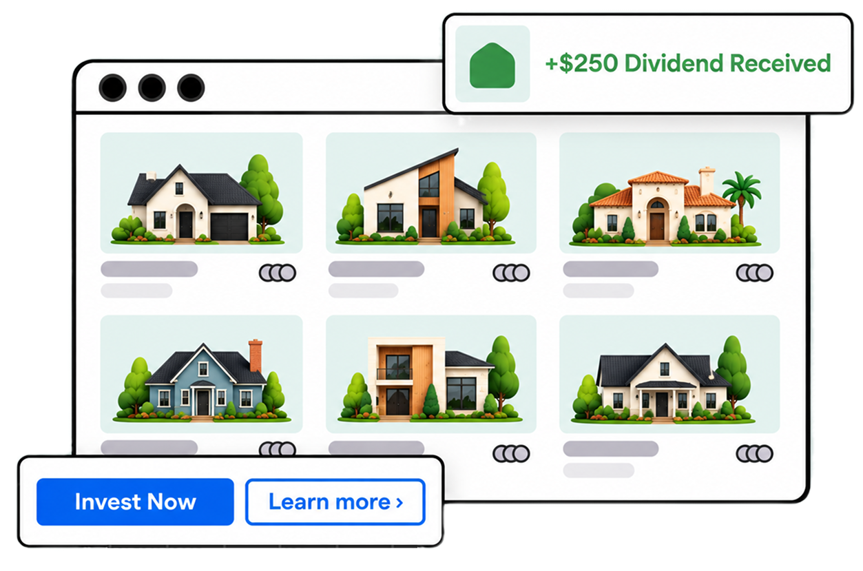 Browse short term rental properties, long term rental properties, sale-leasebacks, and mid-term rental properties for sale on a fractional real estate investing platform - Mogul